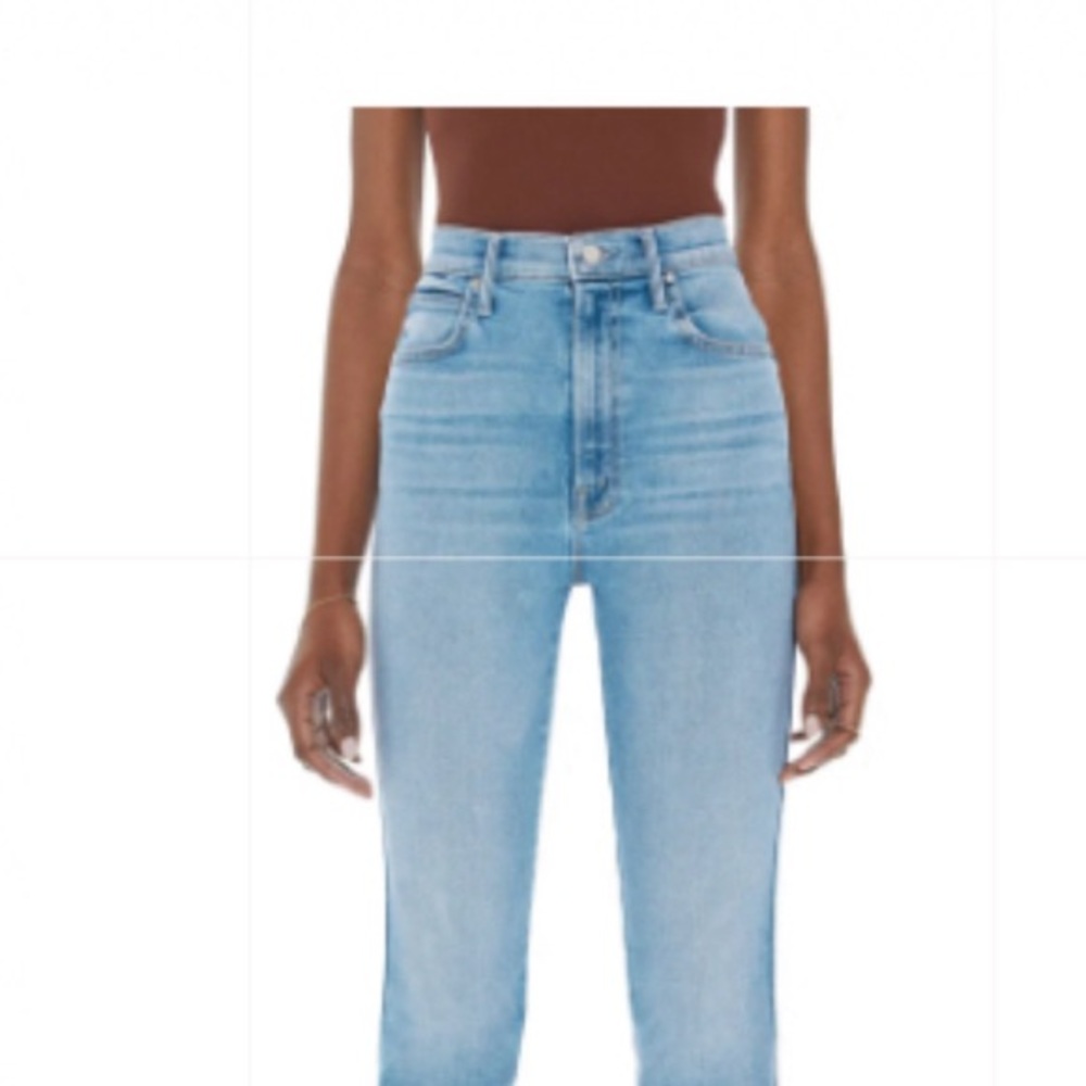 MOTHER Smokin' Double Heel High Waist Bootcut Jeans (County Line), Size 27
